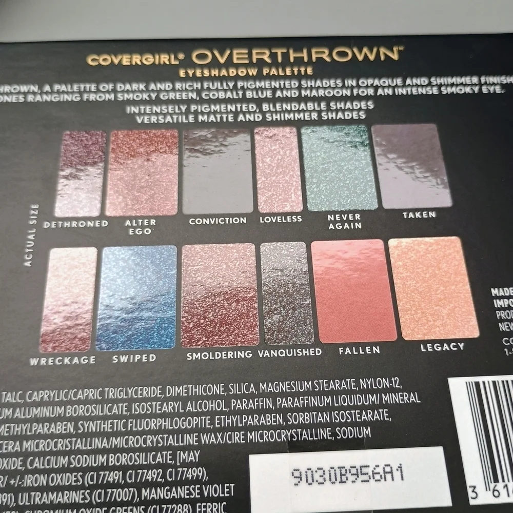 COVERGIRL Overthrown Eyeshadow Palette